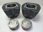 Harley-davidson 2001 Dyna Wide Glide Cylinder Barrels & Pistons 88" Honed Used. Price: $169.00.