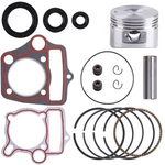 Oraevy Piston Rings Gasket Set 52.4MM Bore Replacement For 110CC 125CC... New. Price: $33.57.