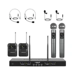 Phenyx Pro Wireless Microphone System, 4-CHANNEL Set With Handhe... New. Price: $321.09.