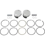 Wiseco Piston K0213P3 Tracker Series Kit (1200CC, Reverse Dome) -... New. Price: $241.99.
