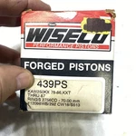 Nos Wiseco Kawasaki Piston 70MM Rings & Circlips 1978-86 KX250 439PS F3-63 New. Price: $119.99.