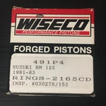 Wiseco Piston 491 P4 Suzuki Rm 125 1981-1983 Motocross New. Price: $84.99.
