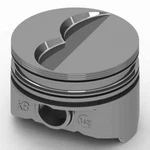 KB162.040 Flat Top Piston Set 4.290 Bore Minus 8CC For Bbm New. Price: $551.14.