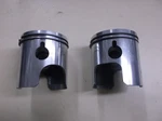 Suzuki T500 Later Oem Oversize Piston Set 12110-31711/12120-31711/12140-30010-05 New. Price: $200.00.