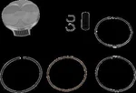 Vertex Forged Hc Piston Kit 95.96MM 13.9.1 Honda CRF450R 17-18 New. Price: $336.07.