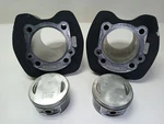 Harley-davidson Twin Cam 88CI Cylinder Barrels & Pistons 22095-99B Honed Used. Price: $159.00.