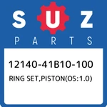 12140-41B10-100 Suzuki Ring SET,PISTON(OS:1.0) 1214041B10100, New Genuine Oem Pa. Price: $69.66.
