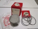 Nos Honda 1977-78 XL75OEM Piston+ring O/S.50MM PN:13103-391-000/13031-391-003 New. Price: $189.99.