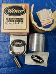 Vintage Wiseco Piston 396PS 1975 Suzuki Rma 125 56 Mm 2.205" Standard New. Price: $79.99.