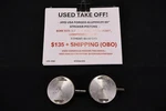 Jims Usa Forged Aluminum 89 Stroker Pistons 3.5 +.010 9.25:1 Fits 84 99 Used. Price: $135.00.