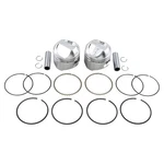 Wiseco Piston Kit (80CI.,DOMED)-STANDARD Bore 3.497IN.,9.5:1 COMPRESSION-K1623 New. Price: $380.99.