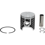 Vertex 24446B Cast Race Evolution Piston Kit - Standard Bore 46.95MM New. Price: $137.95.
