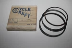 1985 - 1987 Honda ATC250ES Big Red Engine Piston Rings .50 Over Nos New!. Price: $19.95.