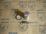 Honda C110, CA110 Nos .25MM Oversize Piston And Ring Set 13102-011-010 New. Price: $86.50.