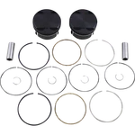 Wiseco K2803 Black Edition Piston Kit (114IN.) 4.016IN. Bore 11.0:1 Compression New. Price: $435.99.