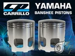 Cp-carrillo M16800 Forged Aluminum Pistons Yamaha Banshee YFZ350 68MM Pair New. Price: $323.00.
