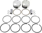 Wiseco Piston Kit 3.498IN 10.5:1 .010 Over Bore Sportster 883 Super Low 11-19 New. Price: $454.76.