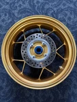2020+ Honda Cbr 1000RR-R Sp Rear Wheel W/ Rotor And Abs Ring 100% Straight Used. Price: $650.00.