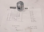 Nos Honda CA72 Mm Oversize Piston 54.25 #13102-259-010 #13101-259-000 New. Price: $25.00.
