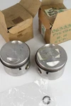 Norton Commando Piston Set Std Rh 06-3339 Lh 06-3348 Rings Wristpins Read New. Price: $199.99.
