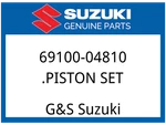 Suzuki Oem Part 69100-04810 Piston Set New. Price: $52.79.