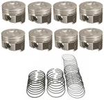 Speed Pro Forged Dished Coated Pistons SET/8+MOLY Rings Ford Bb 460 .030 New. Price: $483.35.