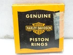 Nos 45 Harley Davidson Piston Set Genuine .010" Over # 261-38B New. Price: $25.00.