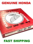 Oem Honda CR250 MR250 .50 Oversize Piston Set 13031-381-003 New. Price: $54.95.